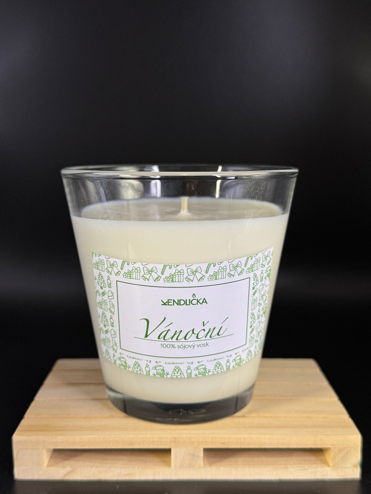 Vonná svíčka Vánoční - Zkosená